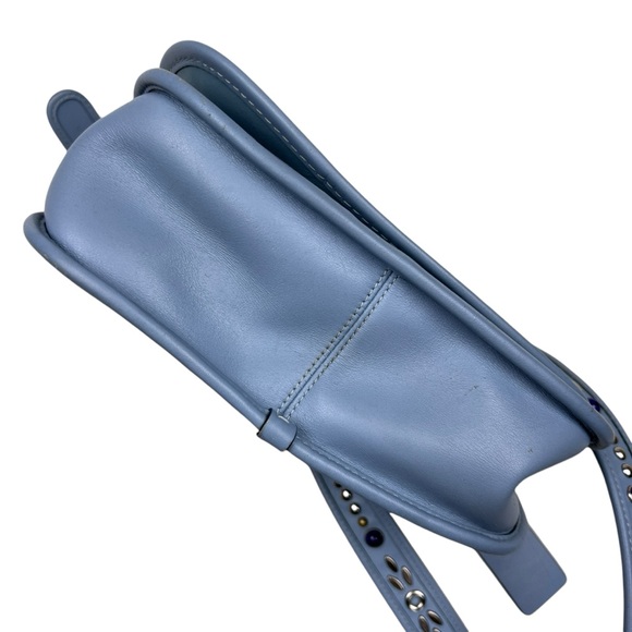 Coach Patricia Gem Stud Embellished Crossbody Saddle Bag - Picture 4 of 8